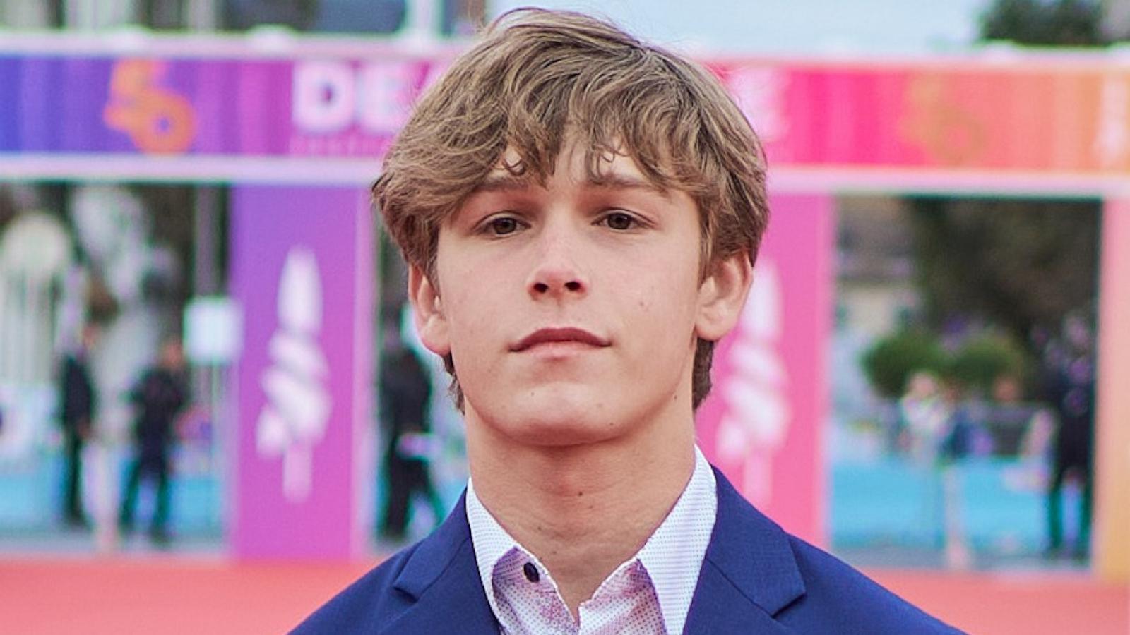 PHOTO: Actor Hudson Meek attends the "A Different Man" Premiere during the 50th Deauville American Film Festival on Sept. 09, 2024 in Deauville, France.