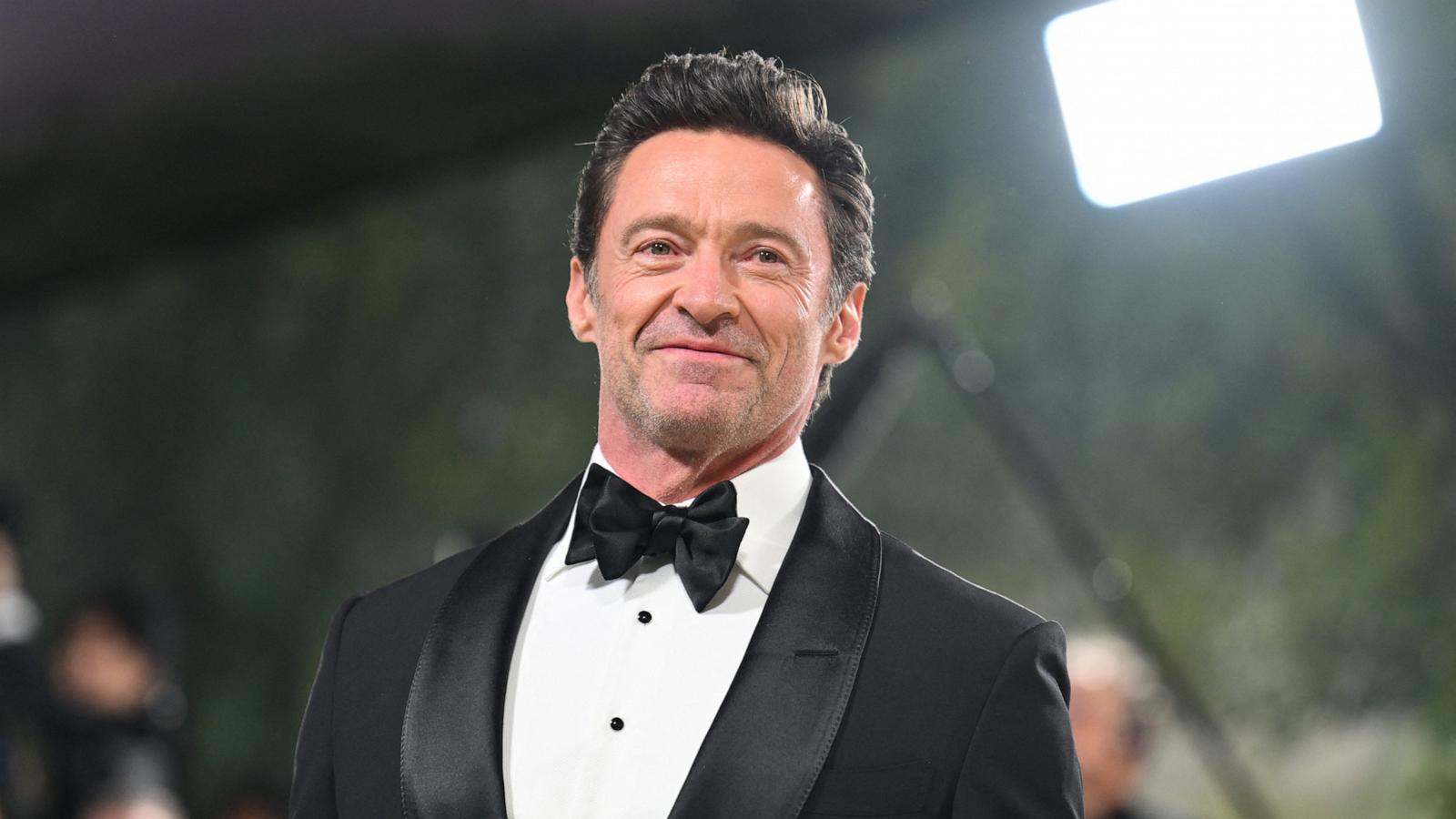 PHOTO: Hugh Jackman arrives for the 2024 Met Gala at the Metropolitan Museum of Art, May 6, 2024, in New York.