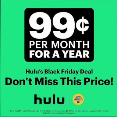 PHOTO: Hulu's Black Friday special.