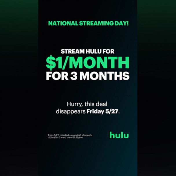 Hulu's National Streaming Day Promotion: Get Hulu for $2.00/mo! - HotDog