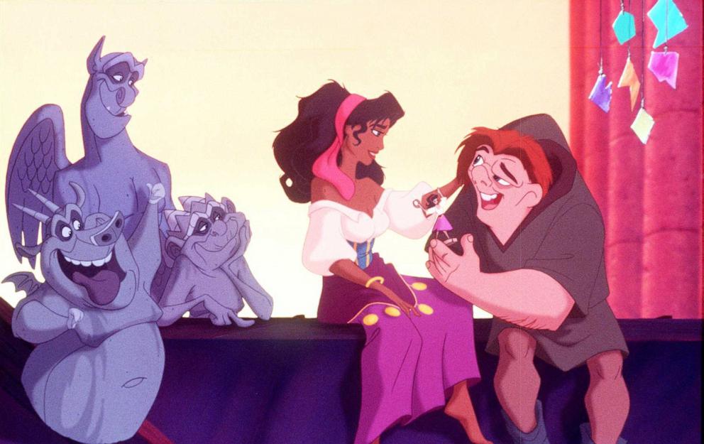 PHOTO: A scene from the movie "The Hunchback of Notre Dame" is shown.