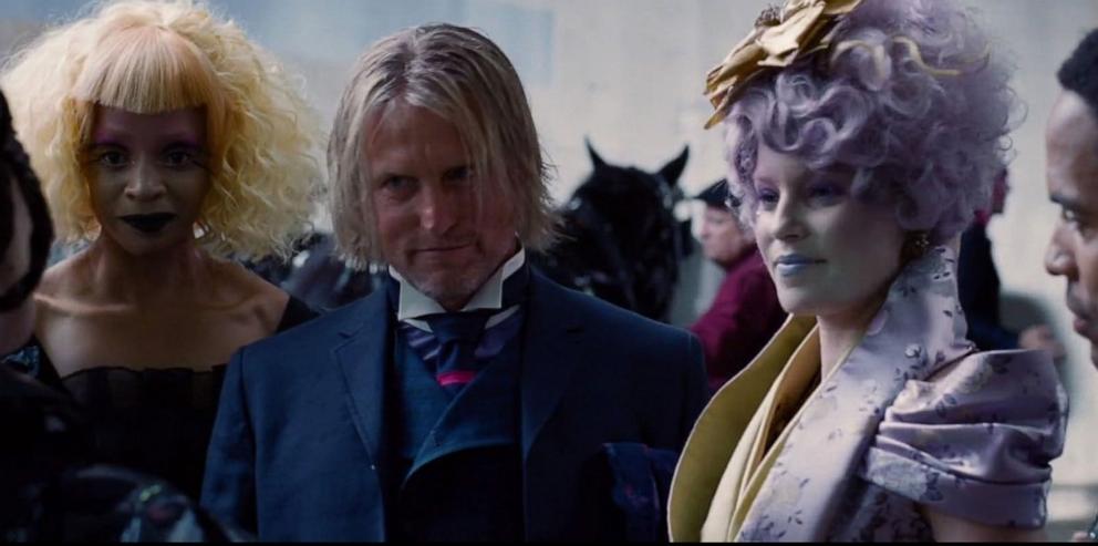 PHOTO: 2012 Lionsgate movie, 'Hunger Games' starring Woody Harrelson and Elizabeth Banks.