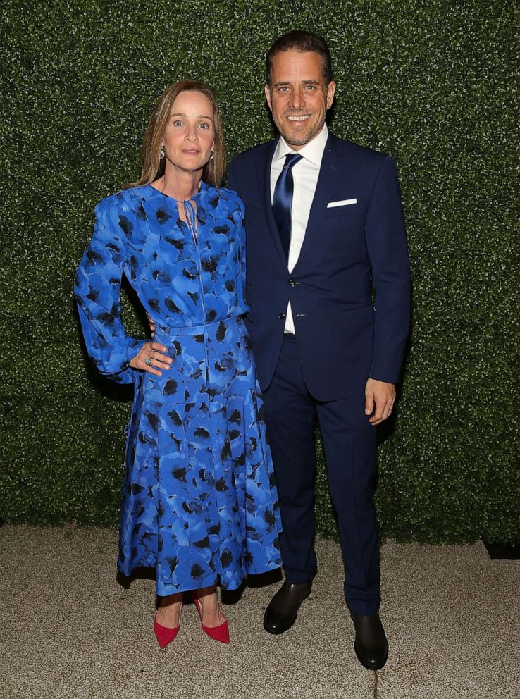 PHOTO: In this April 12, 2016 file photo Kathleen Biden and Hunter Biden arrive at the World Food Program USA's Annual McGovern-Dole Leadership Award Ceremony at Organization of American States  in Washington, D.C.