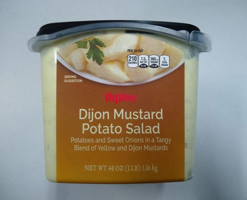 PHOTO: Hy-Vee, Inc. is carrying out a voluntarily recall of all varieties and all sizes of its Hy-Vee Potato Salad and Mealtime Potato Salad.