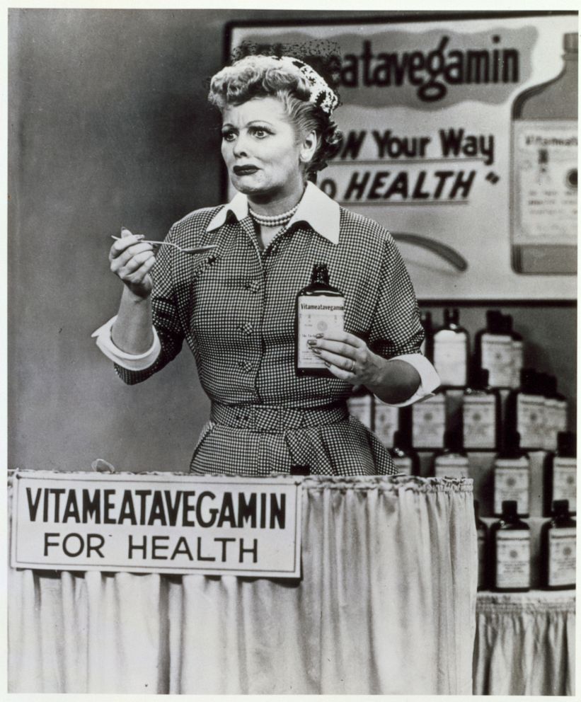 PHOTO: Lucille Ball, as Lucy Ricardo in an episode of "I Love Lucy" entitled "Lucy Does a Television Commercial."