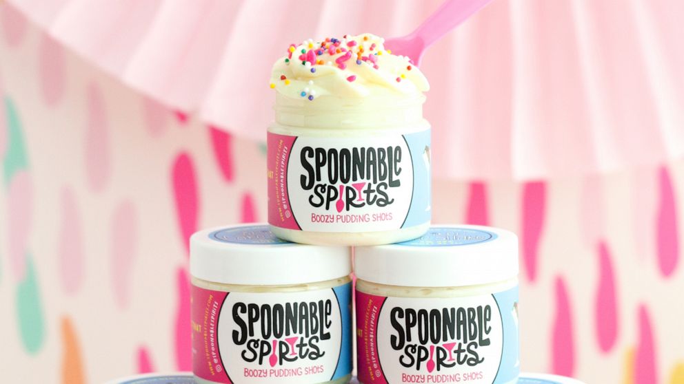 PHOTO: Spoonable Spirits pudding isn't just yummy, it's also filled with booze.