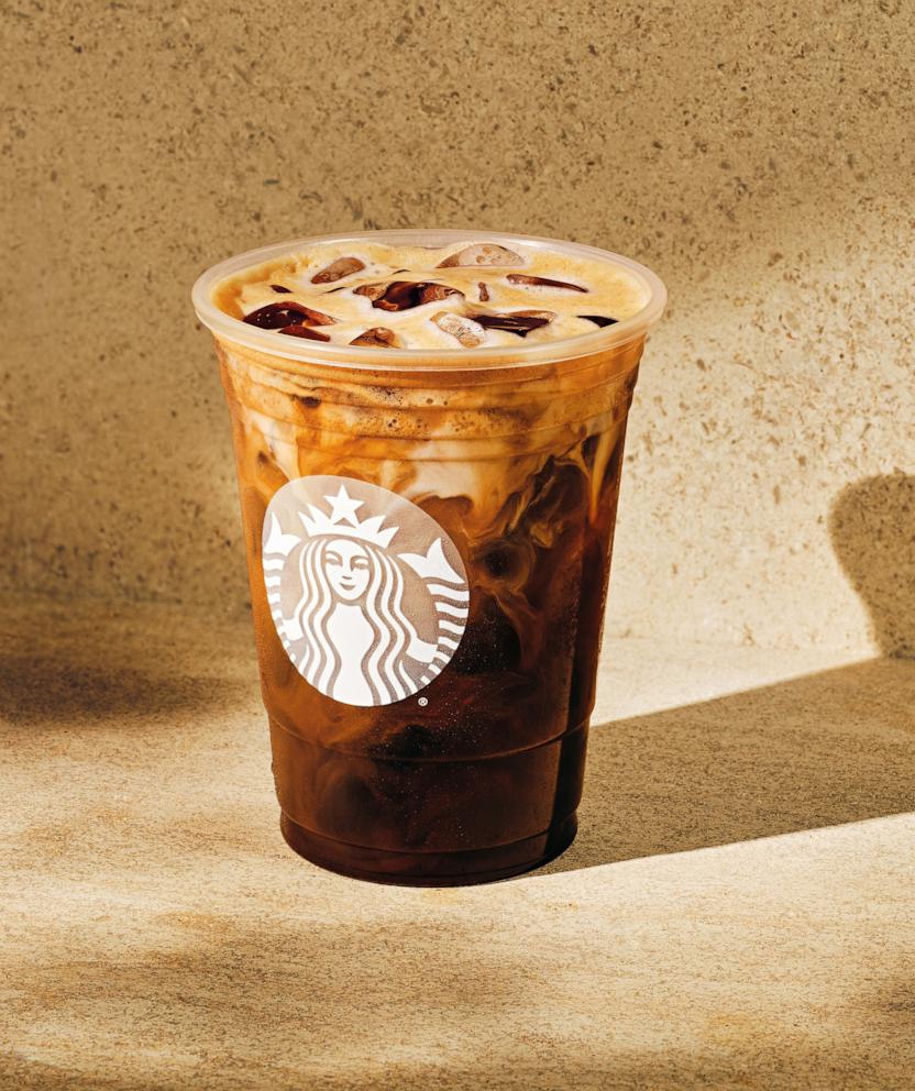 PHOTO: Starbucks is introducing a new Iced Horchata Oatmilk Shaken Espresso beverage.
