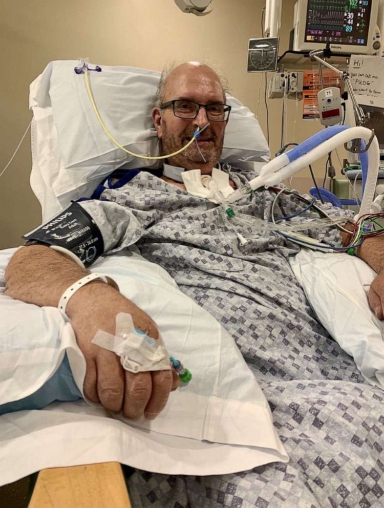 PHOTO: Dwight Doughan tested positive for COVID-19 on Sept. 19. Doughan was intubated and placed on a ventilator before being flown to University of Iowa Hospital where his daughter works.