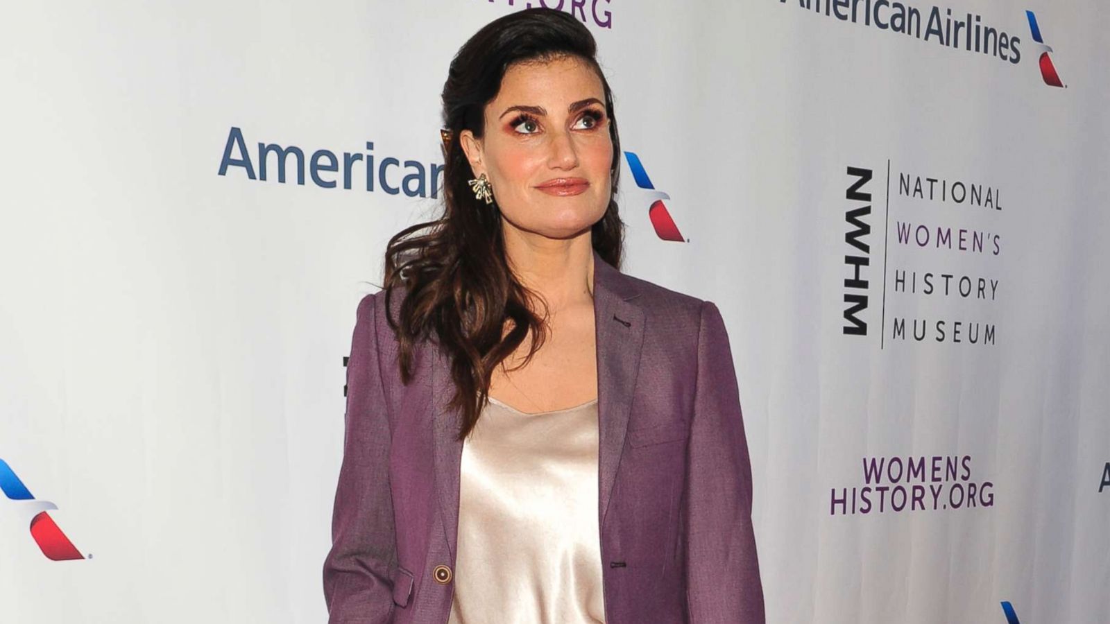 PHOTO: Idina Menzel arrives at Women Making History Awards in Los Angeles, Sept. 15, 2018, in Los Angeles.