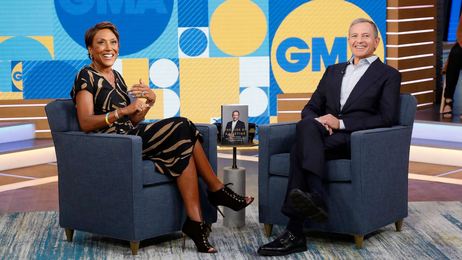 PHOTO: Chairman and Chief Executive Officer of the Walt Disney Company Bob Iger is a guest on "Good Morning America," September 23, 2019, on the Walt Disney Television Network.