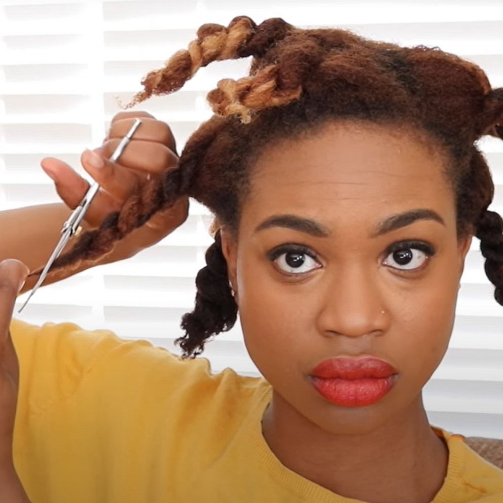 VIDEO: How to cut your naturally curly hair at home 