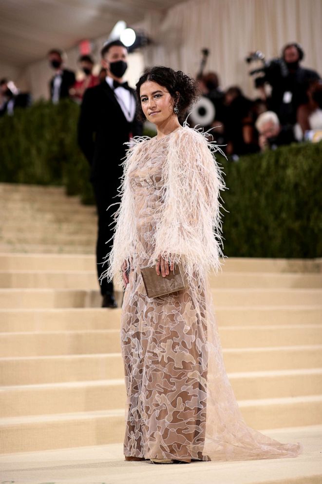 PHOTO: Ilana Glazer attends The 2021 Met Gala Celebrating In America: A Lexicon Of Fashion at Metropolitan Museum of Art, Sept. 13, 2021, in New York.
