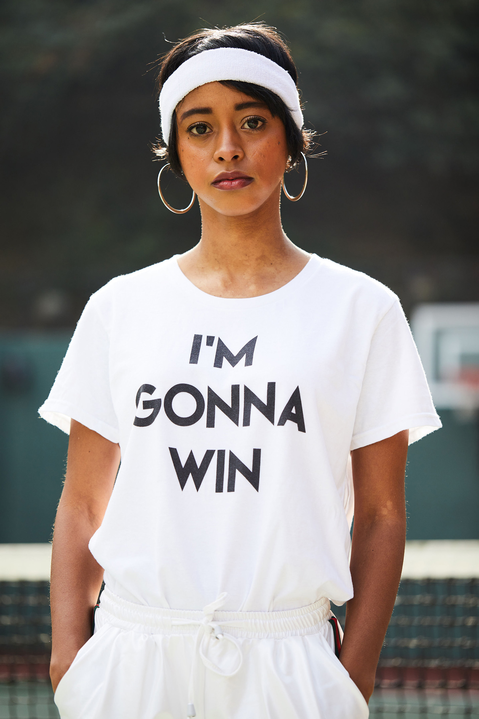 PHOTO: A new campaign called "I'm gonna win" seeks to honor Diana Ross on her 75th birthday with female black celebrities sharing images of themselves wearing shirts with the slogan on their front.