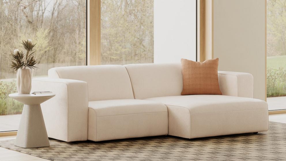 PHOTO: Sanna 99" Modular Right Chaise Sectional