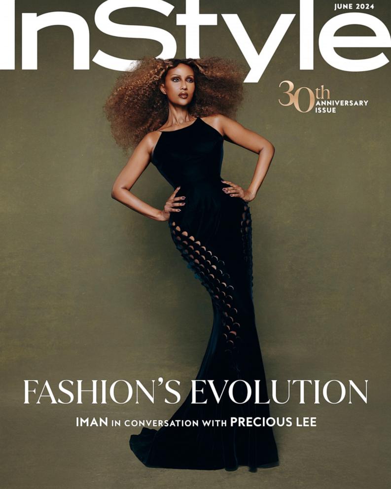 PHOTO: Iman is the cover star of InStyle's 30th Anniversary Issue.