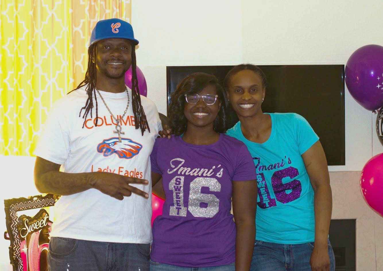 PHOTO: Eric Bell, Imani Bell and Dorian Bell in an undated photo.