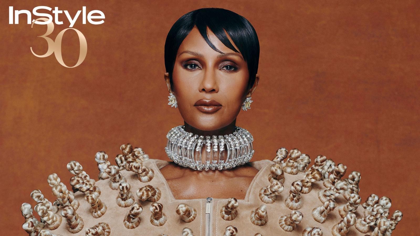 PHOTO: Iman is the cover star for InStyle’s 30th Anniversary Issue.