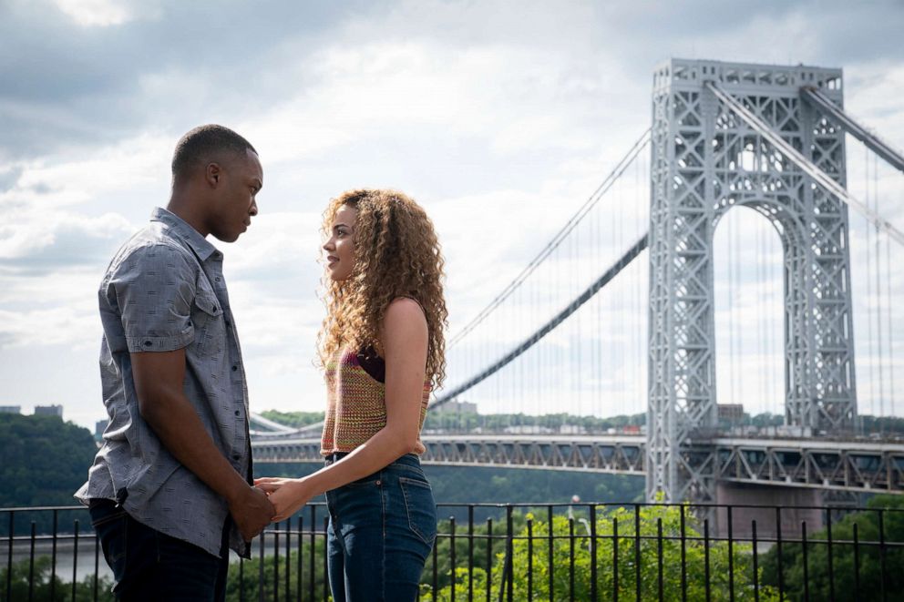 PHOTO: Corey Hawkins as Benny and Leslie Grace as Nina in Warner Bros. Pictures "In the Heights."