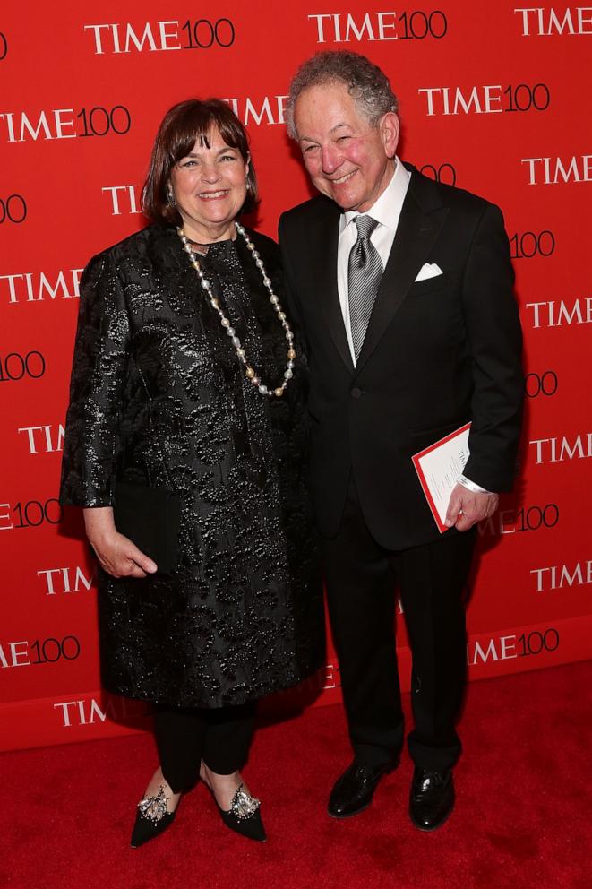 PHOTO: Ina Garten and Jeffrey Garten attend the 2015 Time 100 Gala, April 21, 2015, in New York.