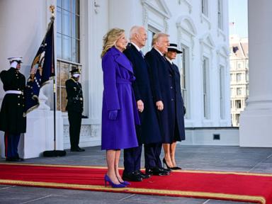 How the Bidens are moved out, Trumps are moved into White House on Inauguration Day