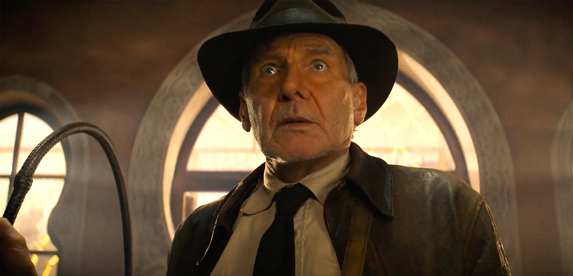 PHOTO: Harrison Ford as Indiana Jones in the upcoming movie, "Indiana Jones and the Dial of Destiny.