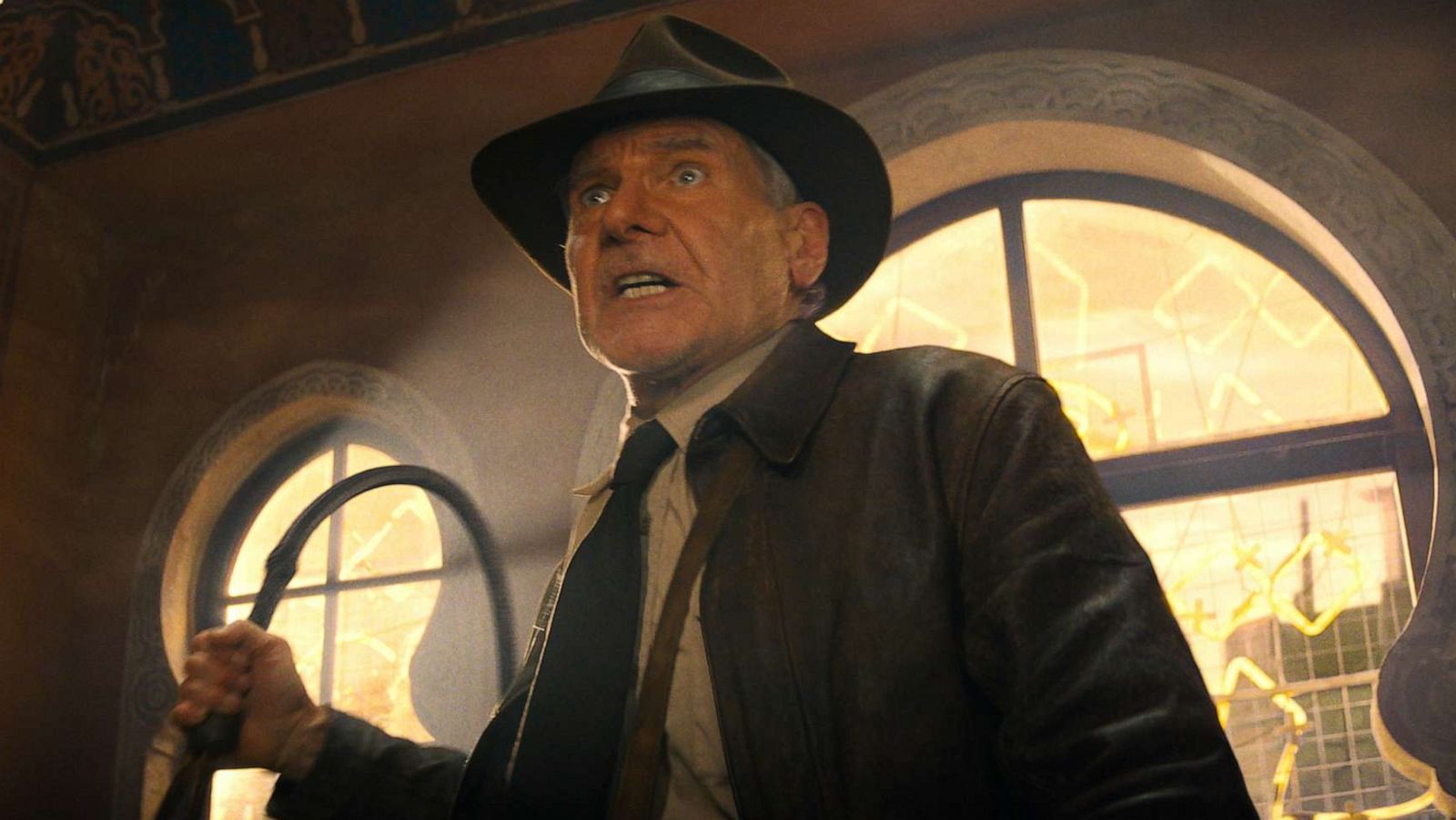 PHOTO: Harrison Ford in a scene from the movie 'Indiana Jones and the Dial of Destiny.'