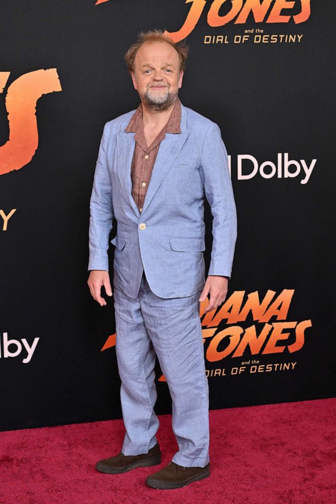 PHOTO: Toby Jones attends the Los Angeles Premiere of LucasFilms' "Indiana Jones and the Dial of Destiny" at Dolby Theatre on June 14, 2023 in Hollywood, Calif.