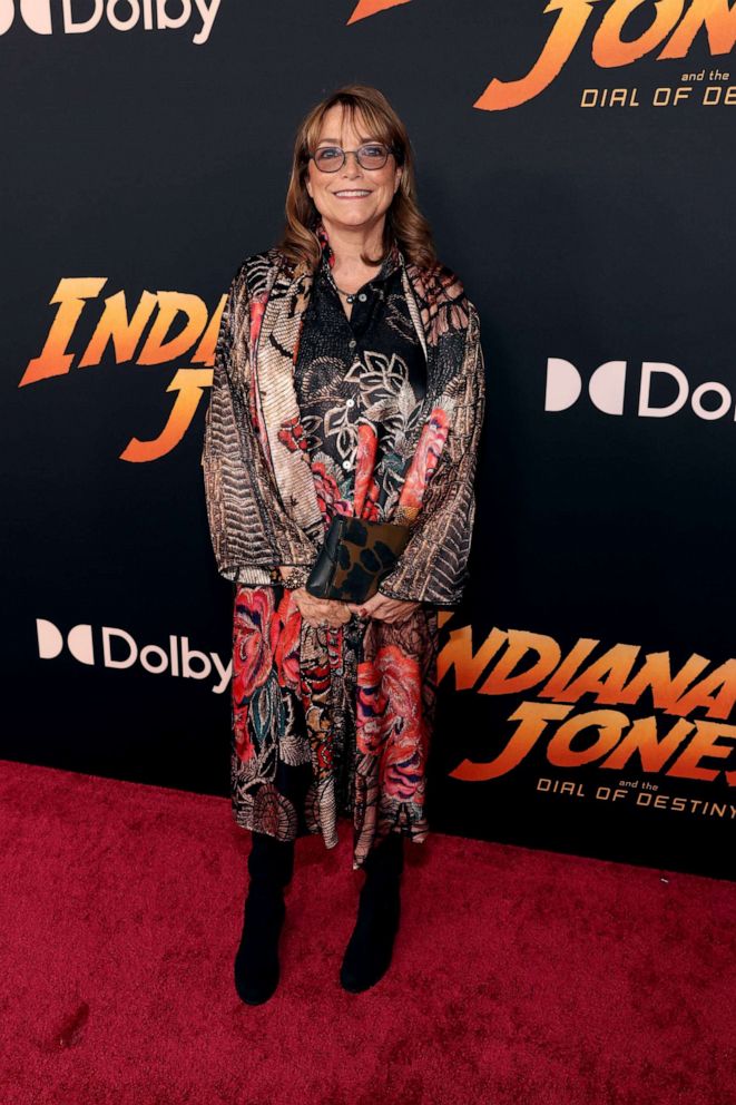 PHOTO: Karen Allen attends the Indiana Jones and the Dial of Destiny U.S. Premiere at the Dolby Theatre in Hollywood, Calif., on June 14, 2023.