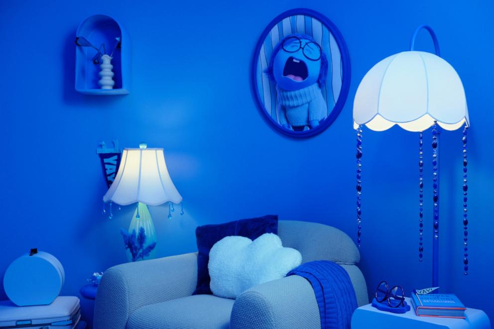 PHOTO: Airbnb is adding an "Inside Out 2"-themed property with rooms inspired by the hit Disney/Pixar animated film.