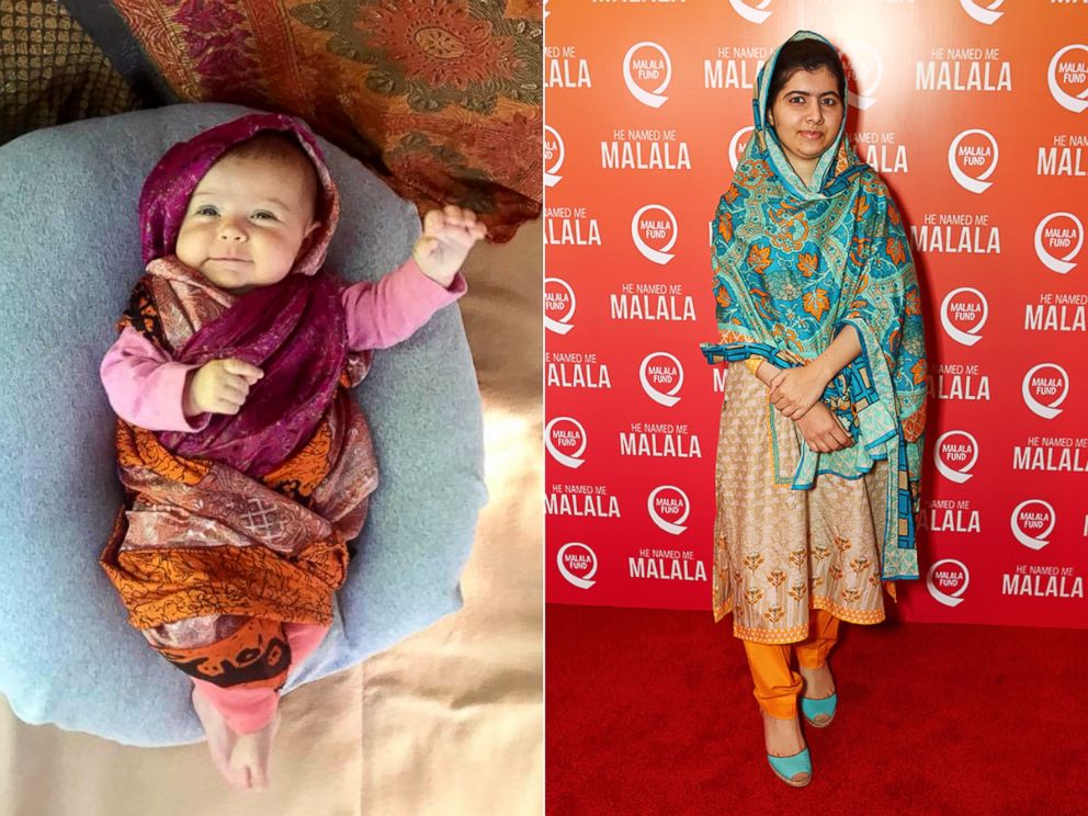 PHOTO: Liberty Wexler, 3 months, is seen here dressed as Pakistani activist, Malala Yousafzai.