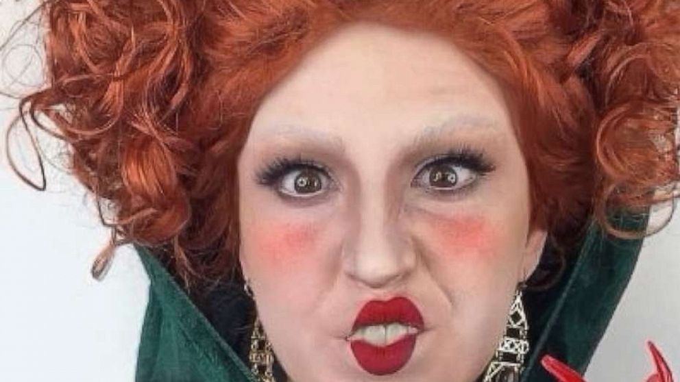 Makeup artist Ciara McKeown uses the power of makeup and skill to transform into Winifred from the iconic Disney classic film "Hocus Pocus."