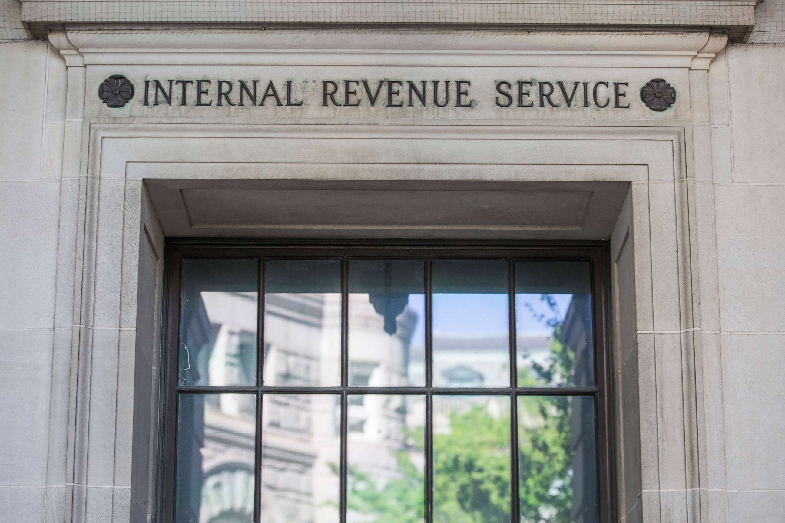 PHOTO: In this April 15, 2019, file photo, the Internal Revenue Service (IRS) building is shown in Washington, D.C.