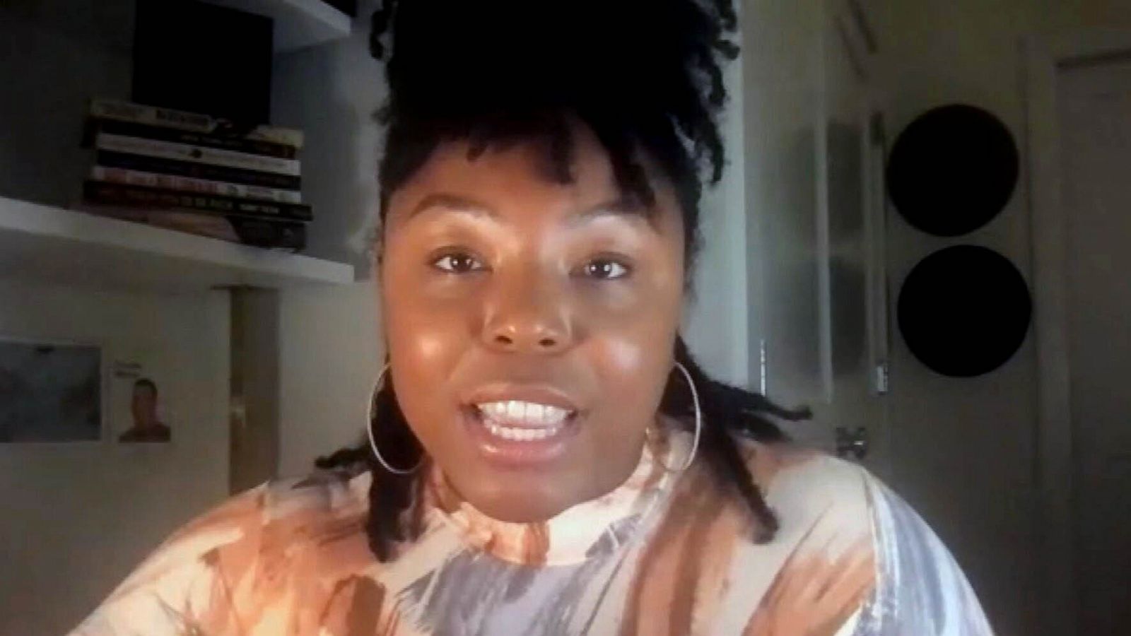 PHOTO: Cinneah El-Amin appears on "Good Morning America," Feb. 1, 2022.