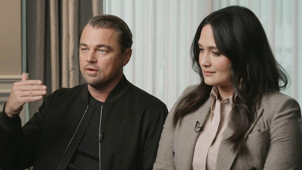 VIDEO: Leonardo DiCaprio and Lily Gladstone talk 'Killers of the Flower Moon'