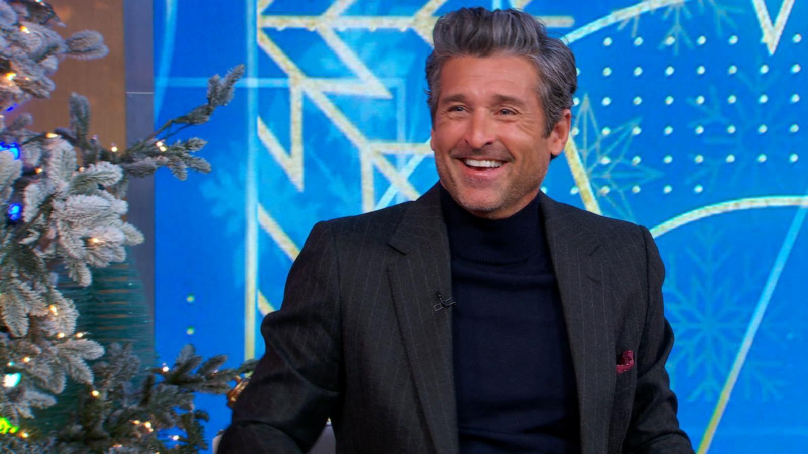 PHOTO: Patrick Dempsey appears on "Good Morning America," on Dec. 18, 2023.