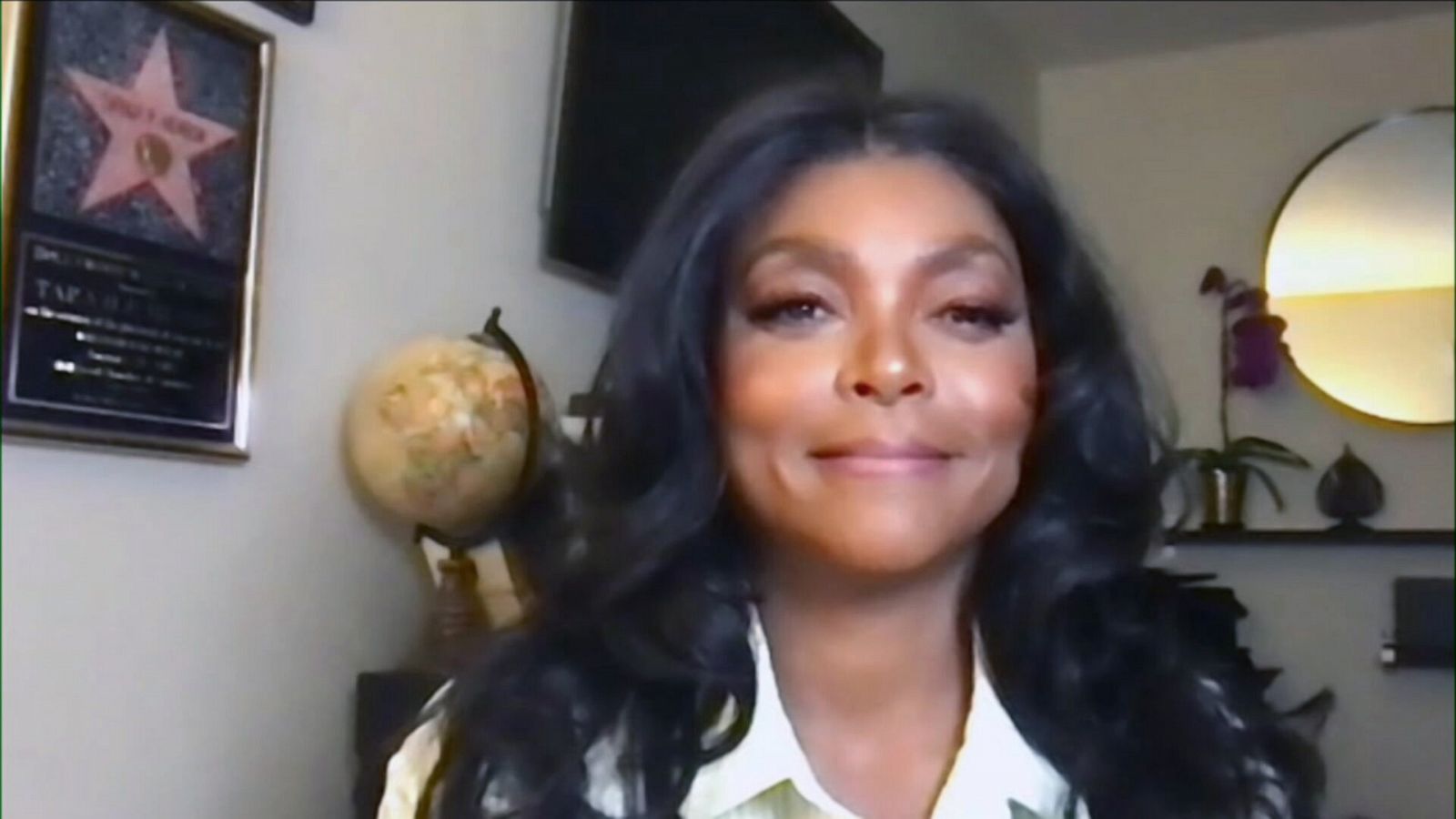 PHOTO: Taraji P. Henson appears on "Good Morning America," May 21, 2021.