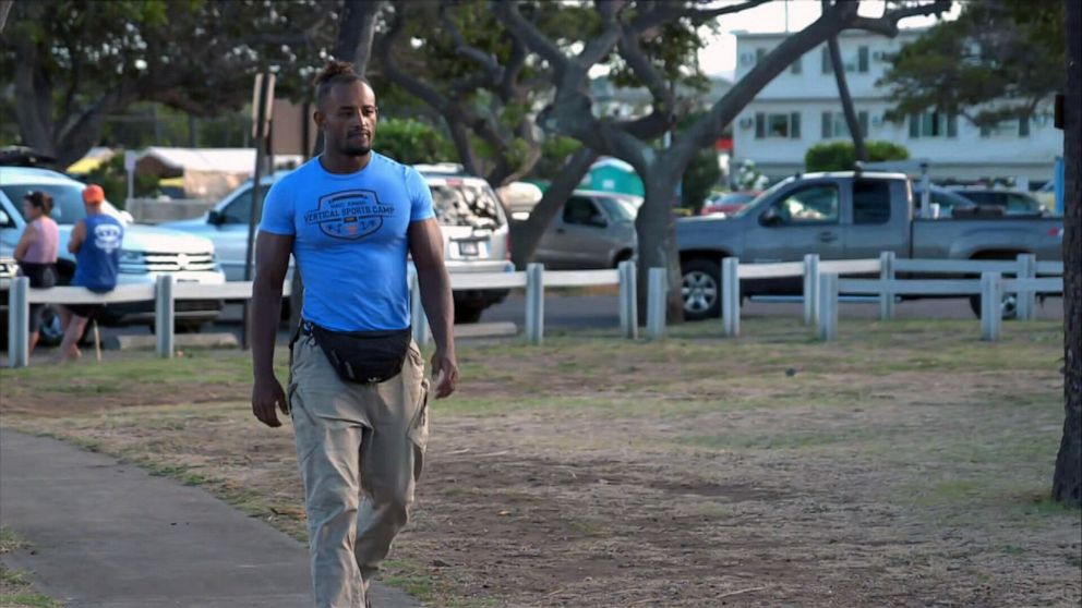 PHOTO: Benny Reinicke, of Maui, helped a mother and daughter escape the wildfires that devastated much of the island.