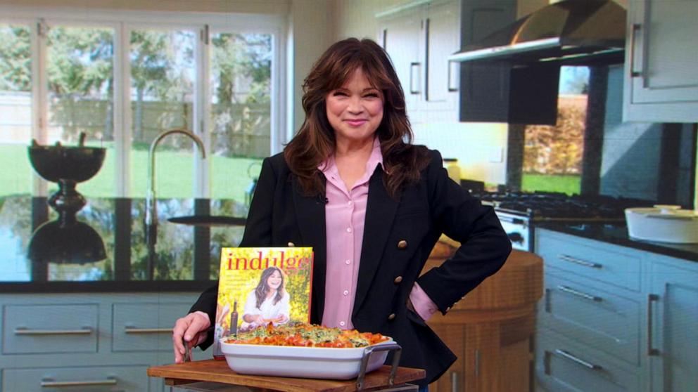 PHOTO: Valerie Bertinelli joined "Good Morning America" on April 1, 2024 to share recipes from her new cookbook, "Indulge."