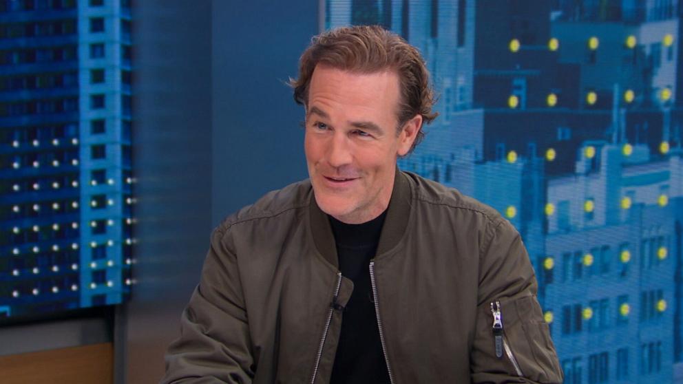 PHOTO: James Van Der Beek appears on "Good Morning America," on Dec. 3, 2024.