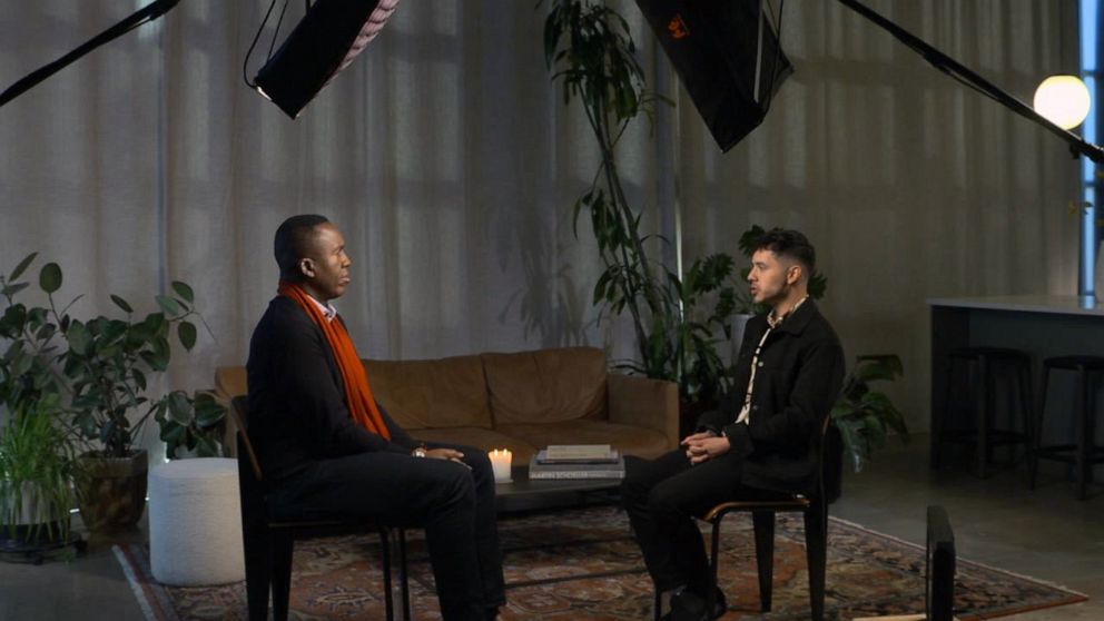 PHOTO: ABC News' Steve Osunsami sits down with David Archuleta for an interview about the singer coming out in the Mormon Church.
