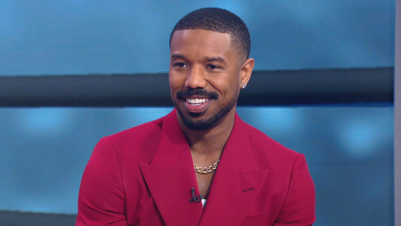 PHOTO: Michael B. Jordan appears on "Good Morning America," Feb. 21, 2023.