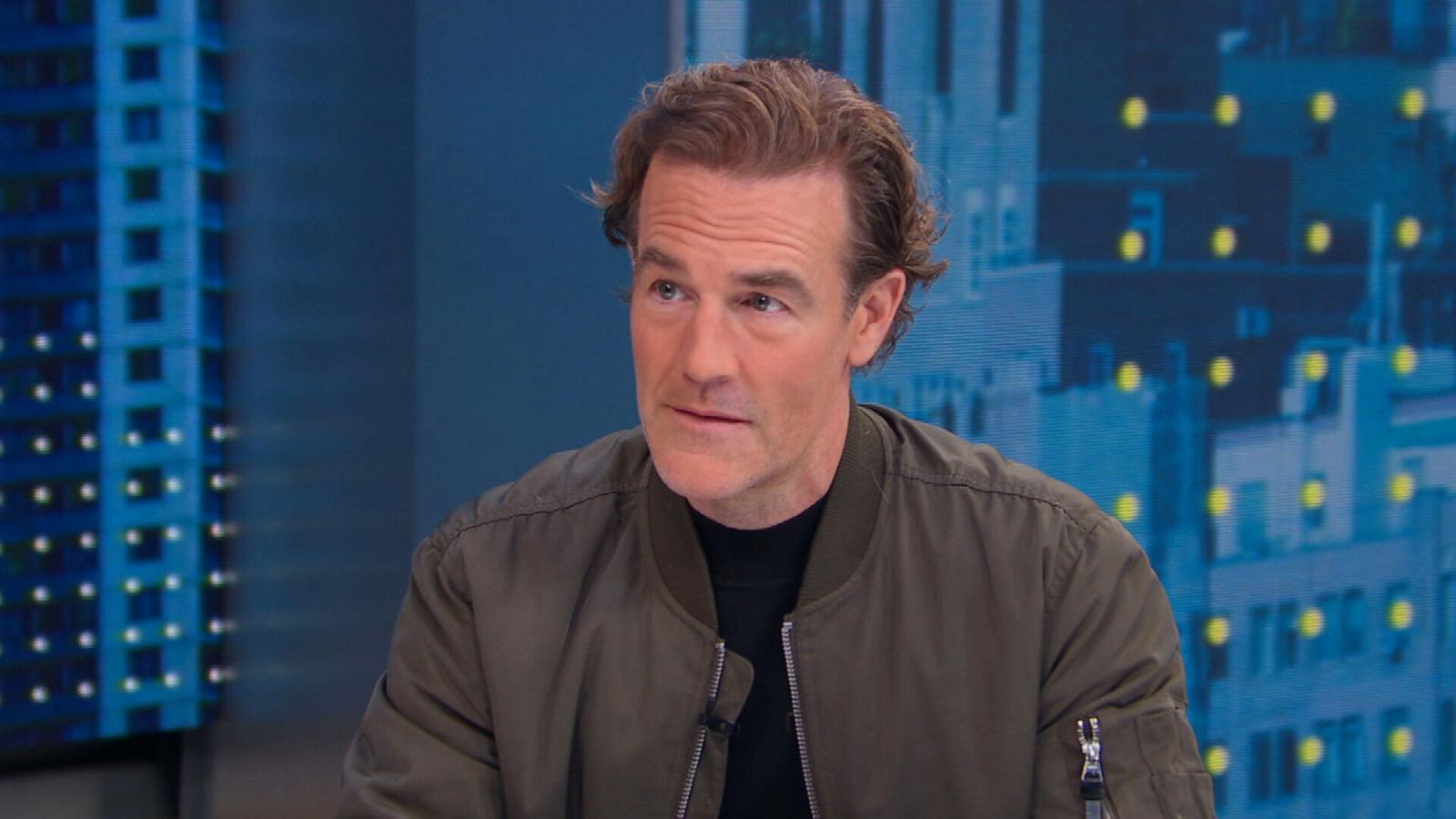 PHOTO: James Van Der Beek appears on 'Good Morning America,' on Dec. 3, 2024.