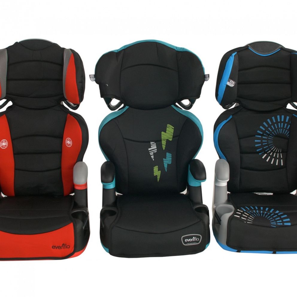Investigation into Evenflo car booster seat reveals children could be at  risk