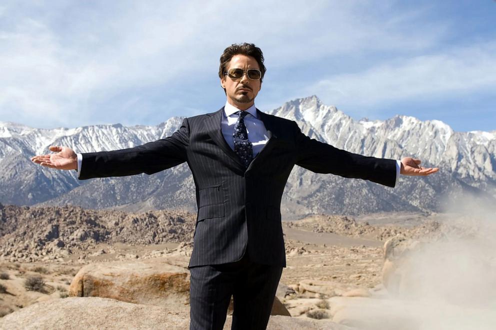 PHOTO: Robert Downey Jr. as Tony Stark in the 2008 Marvel movie, Iron Man.