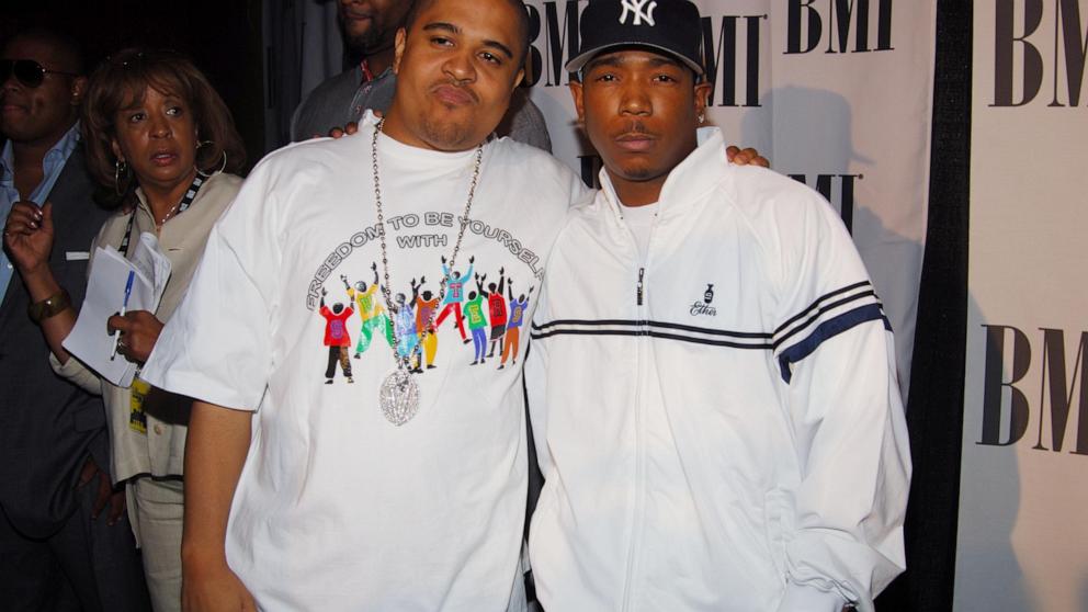 PHOTO: Irv Gotti and Ja Rule attend The 2006 BMI Urban Music Awards at Roseland Ballroom on Aug. 30, 2006 in New York City. 