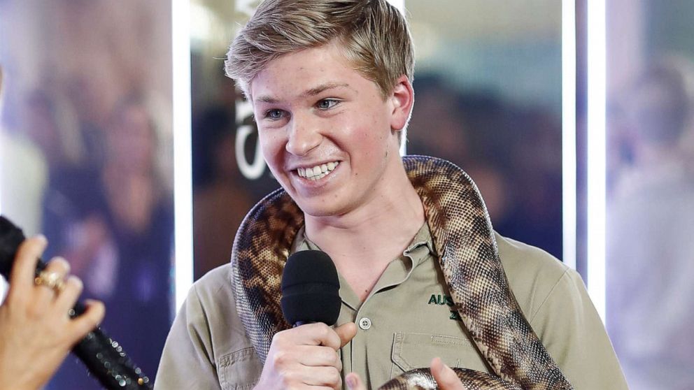 VIDEO: Steve Irwin's son looks just like his famous dad