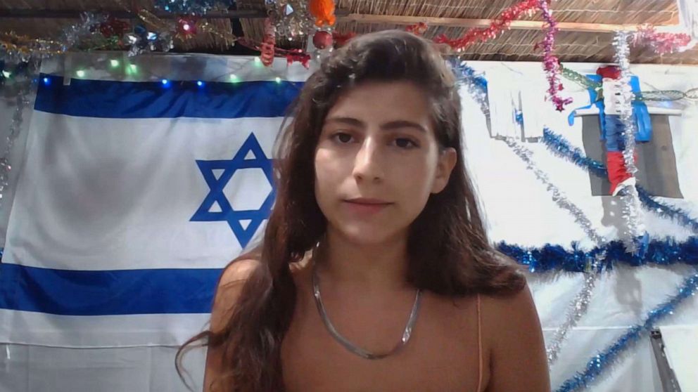 PHOTO: Noam Manket said that she ran for miles to safety after attending a music festival in southern Israel that came under a Hamas attack.