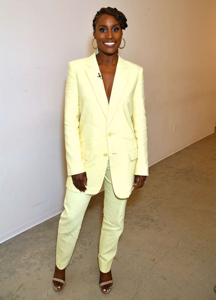 PHOTO: Issa Rae poses for photos at the Wolf Theater at Saban Media Center Television Academy on May 28, 2019, in Los Angeles.