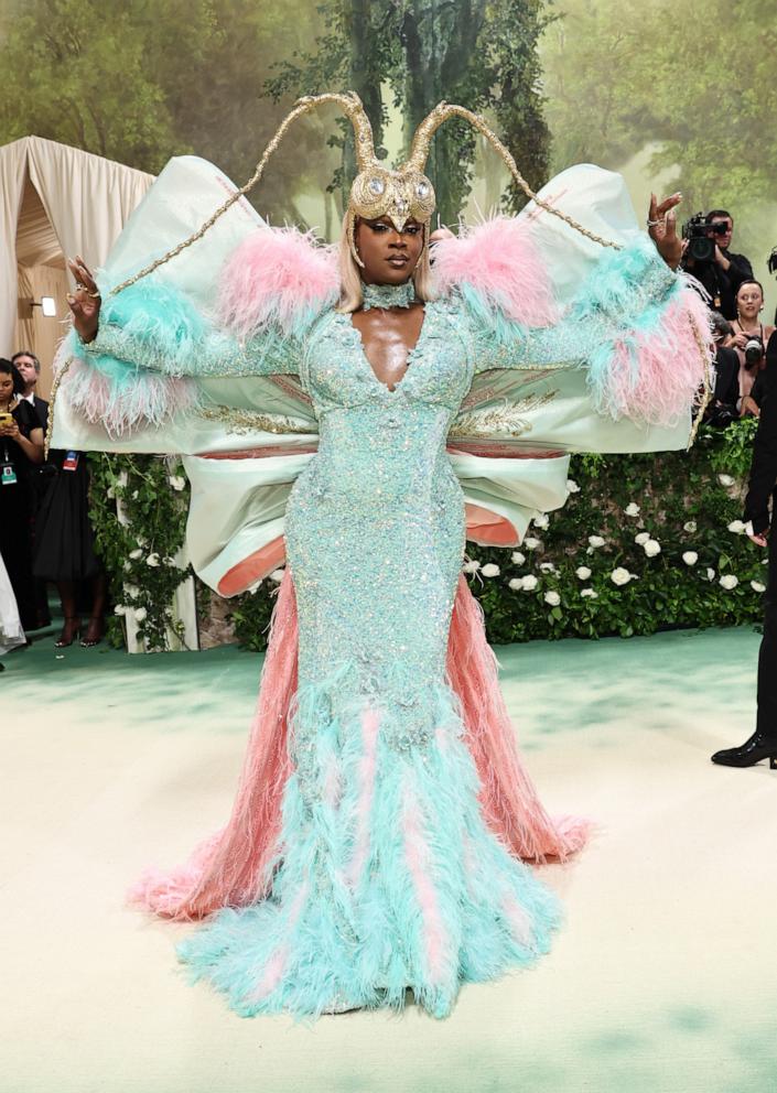 PHOTO: J. Harrison Ghee attends The 2024 Met Gala Celebrating "Sleeping Beauties: Reawakening Fashion" at The Metropolitan Museum of Art on May 6, 2024 in New York.