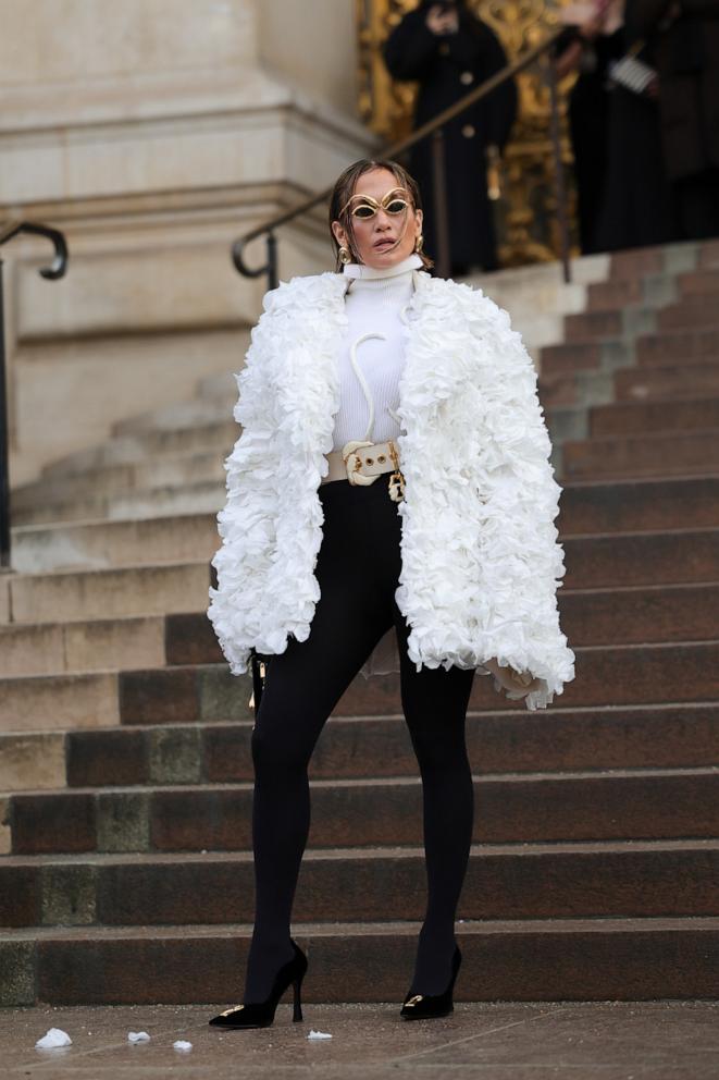 Jennifer Lopez hits Haute Couture Week in Paris: See her look - Good ...